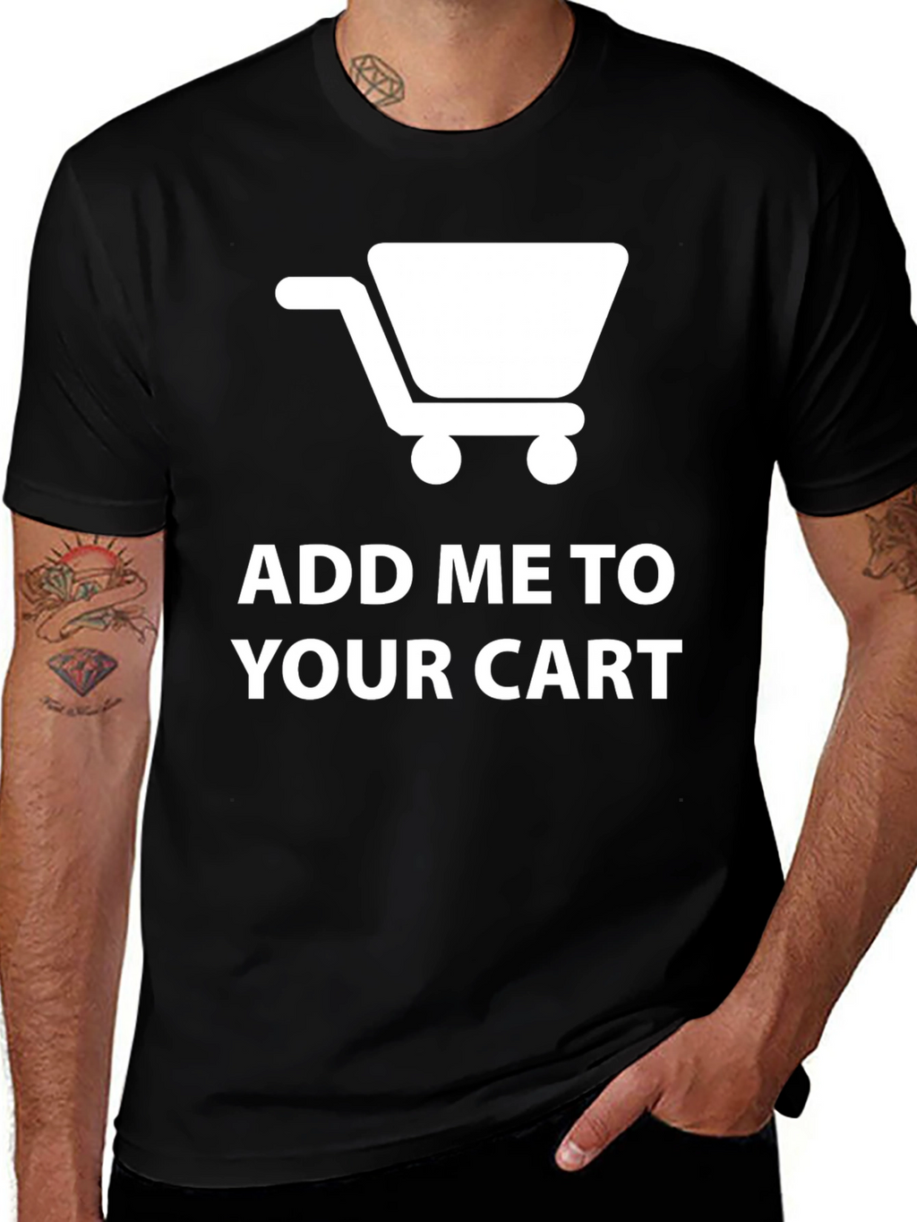 Add Me to Your Cart Novelty T-Shirt