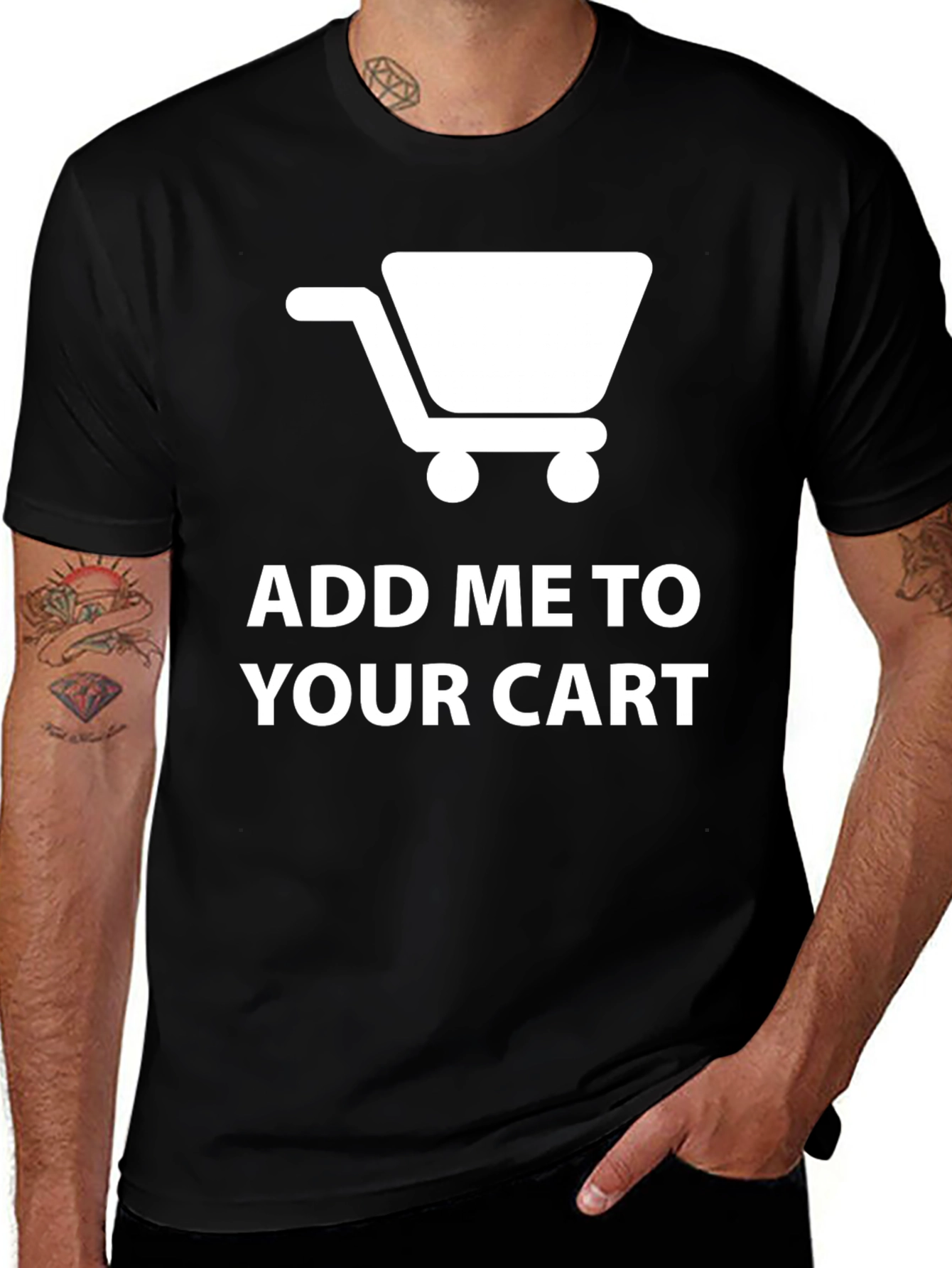 Add Me to Your Cart Novelty T-Shirt