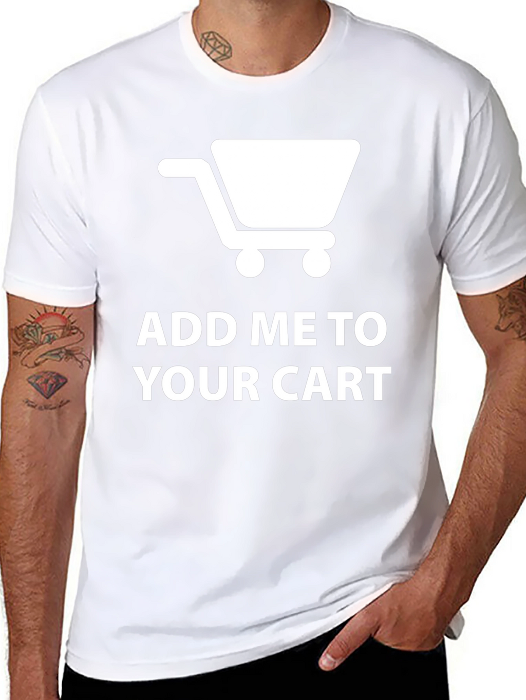 Add Me to Your Cart Novelty T-Shirt