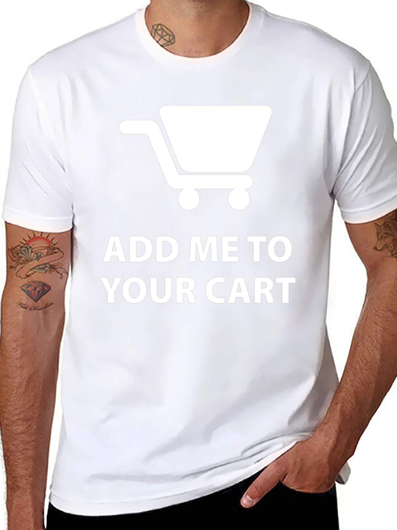 Add Me to Your Cart Novelty T-Shirt
