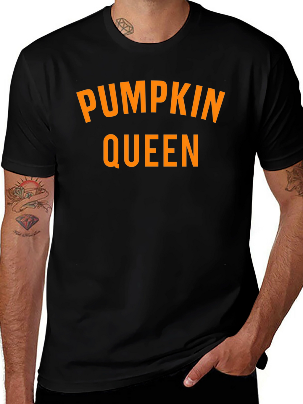 Pumpkin Queen Graphic Tee - Fall T-Shirt
