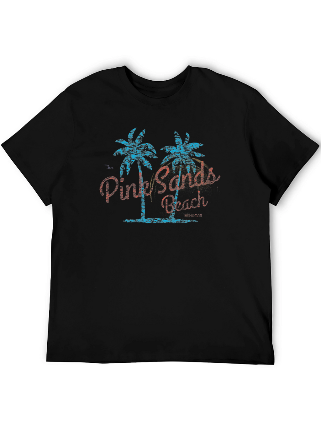 Pink Sands Beach Graphic T-Shirt