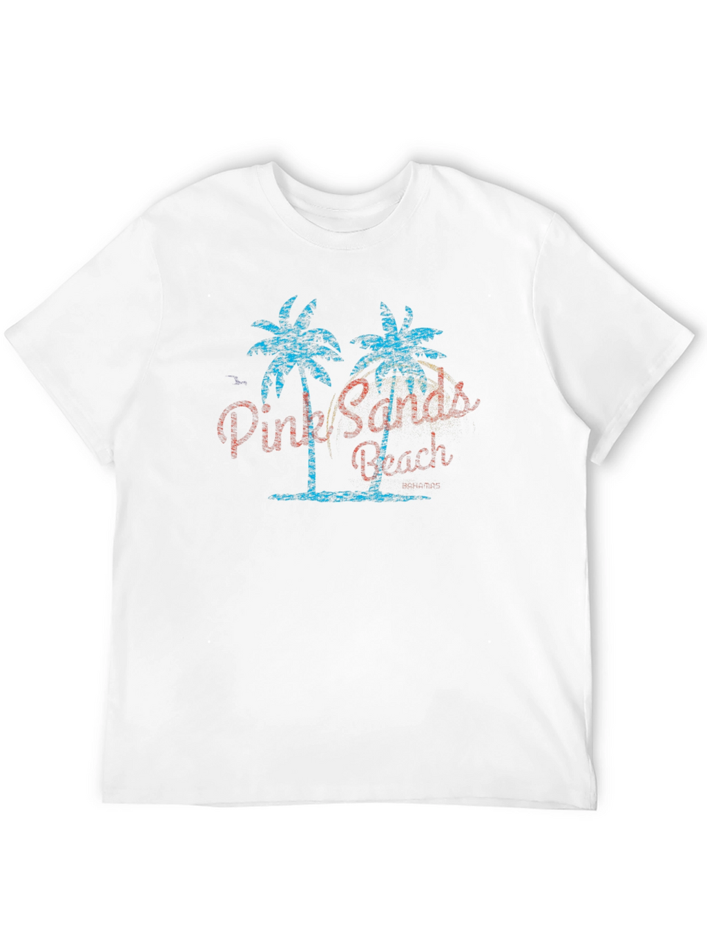 Pink Sands Beach Graphic T-Shirt