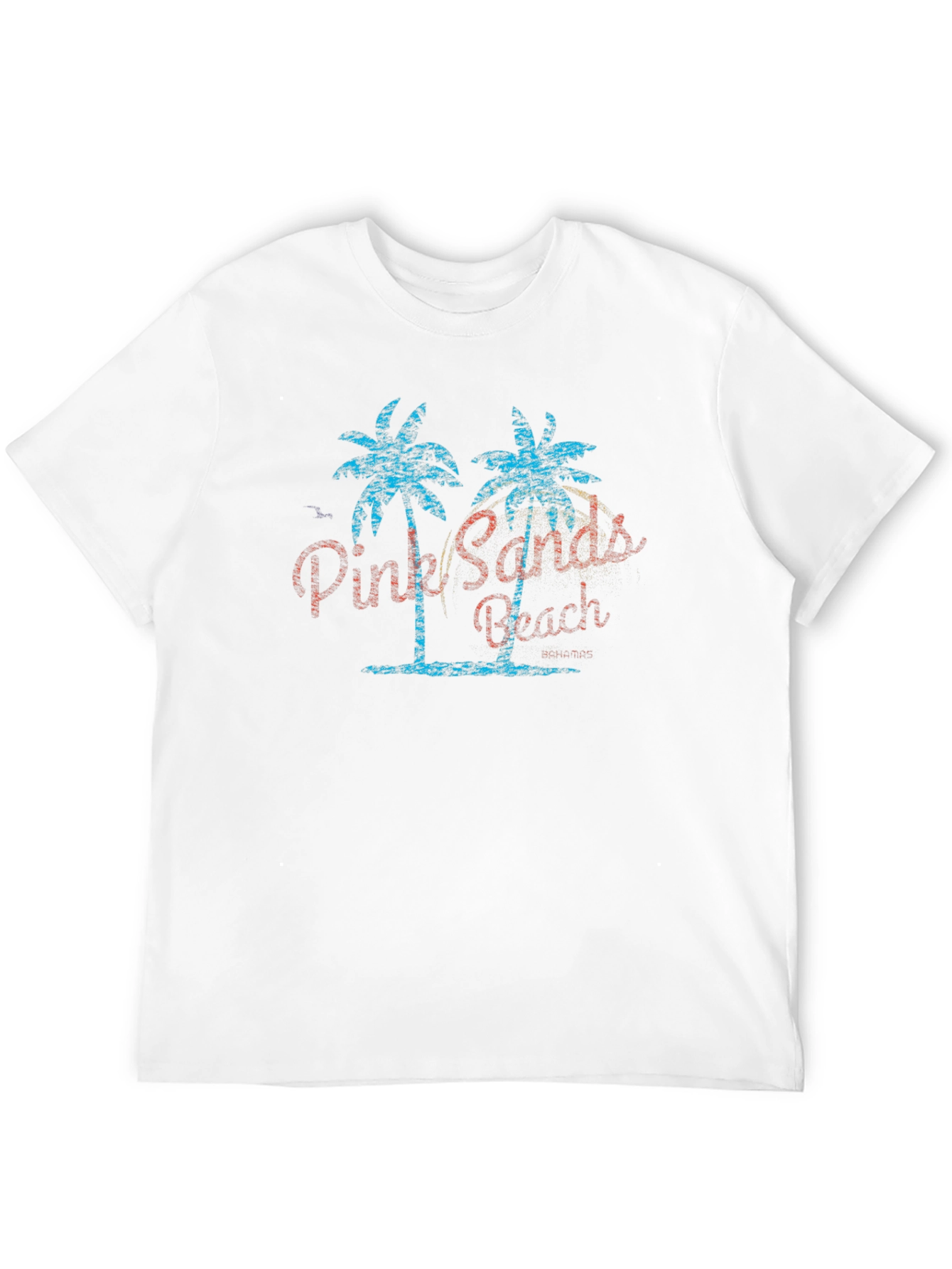 Pink Sands Beach Graphic T-Shirt