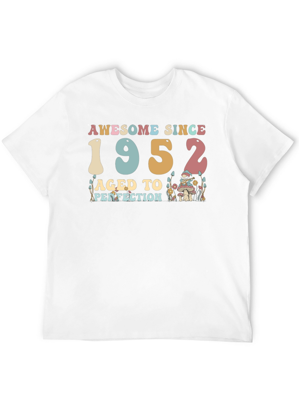Awesome Since 1952 Black T-Shirt
