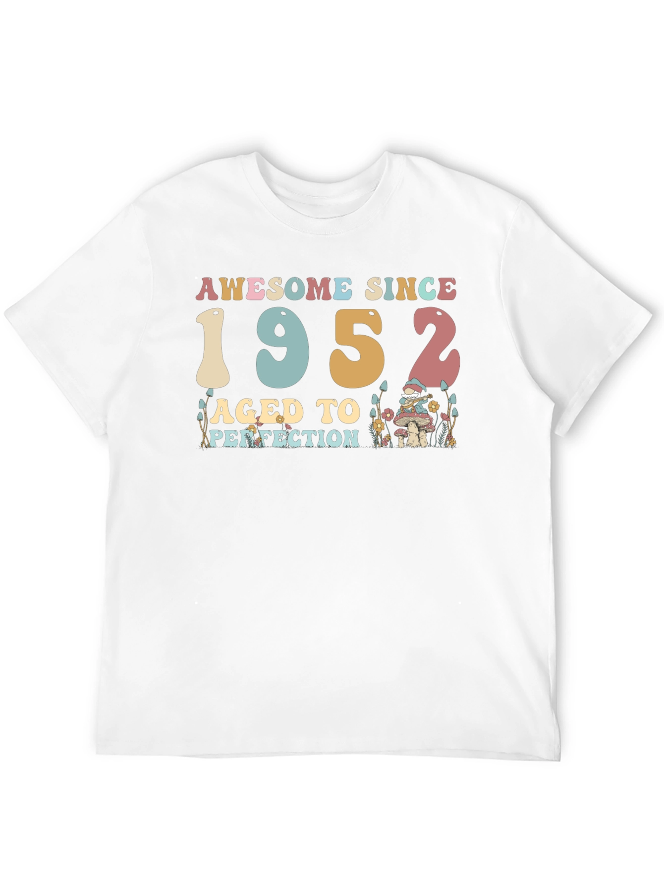 Awesome Since 1952 Black T-Shirt