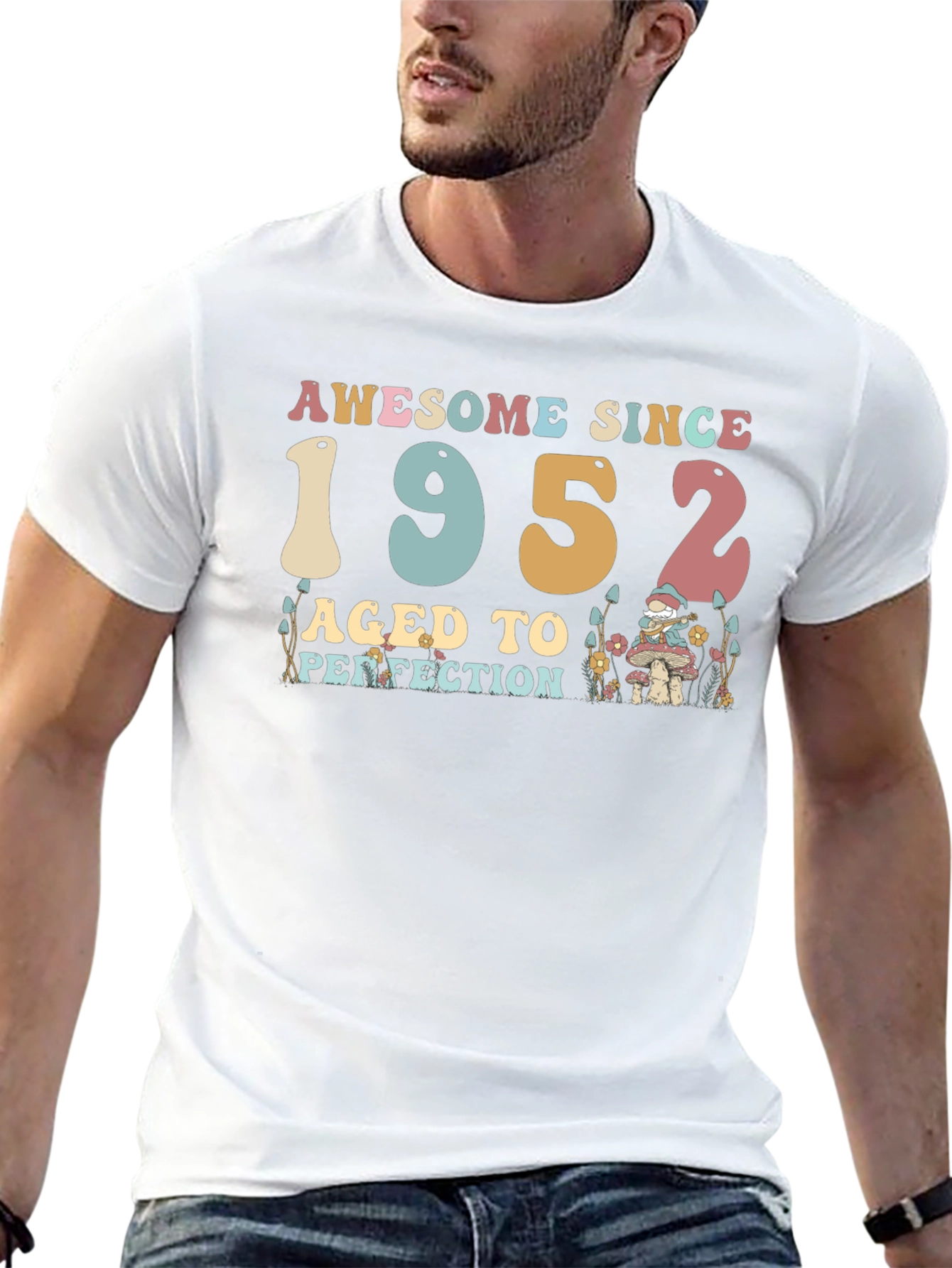 Awesome Since 1952 Black T-Shirt