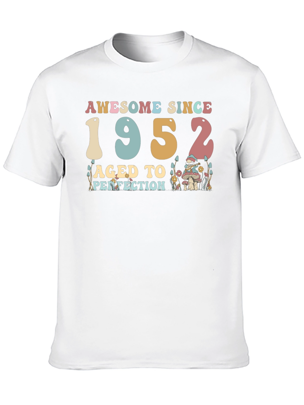 Awesome Since 1952 Black T-Shirt