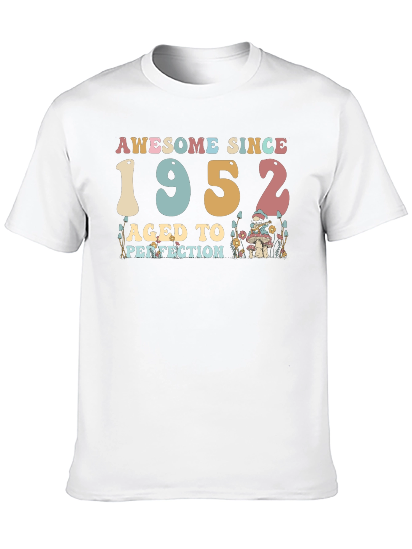 Awesome Since 1952 Black T-Shirt