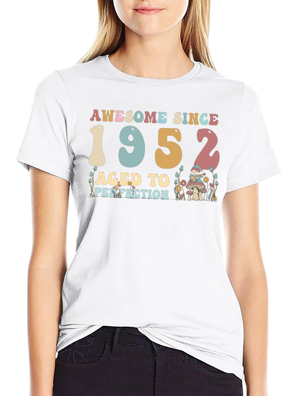 Awesome Since 1952 Black T-Shirt