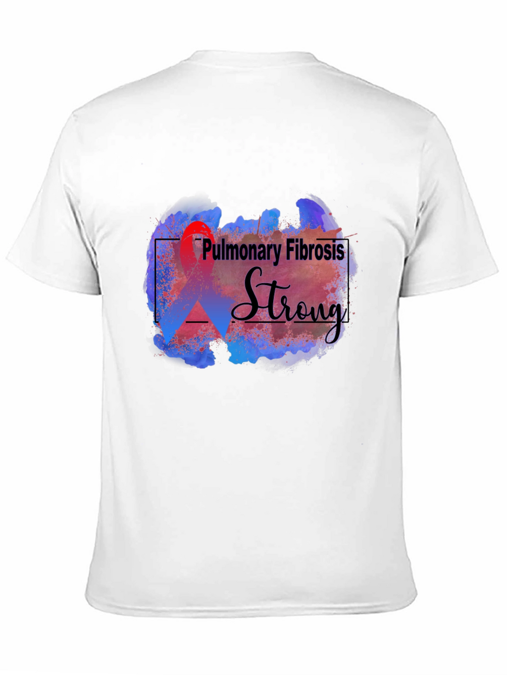 Pulmonary Fibrosis Strong Supporter T-Shirt