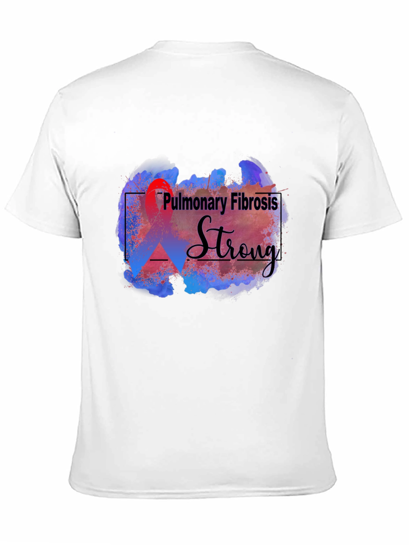 Pulmonary Fibrosis Strong Supporter T-Shirt
