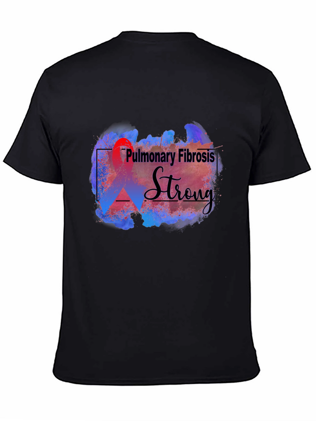 Pulmonary Fibrosis Strong Supporter T-Shirt