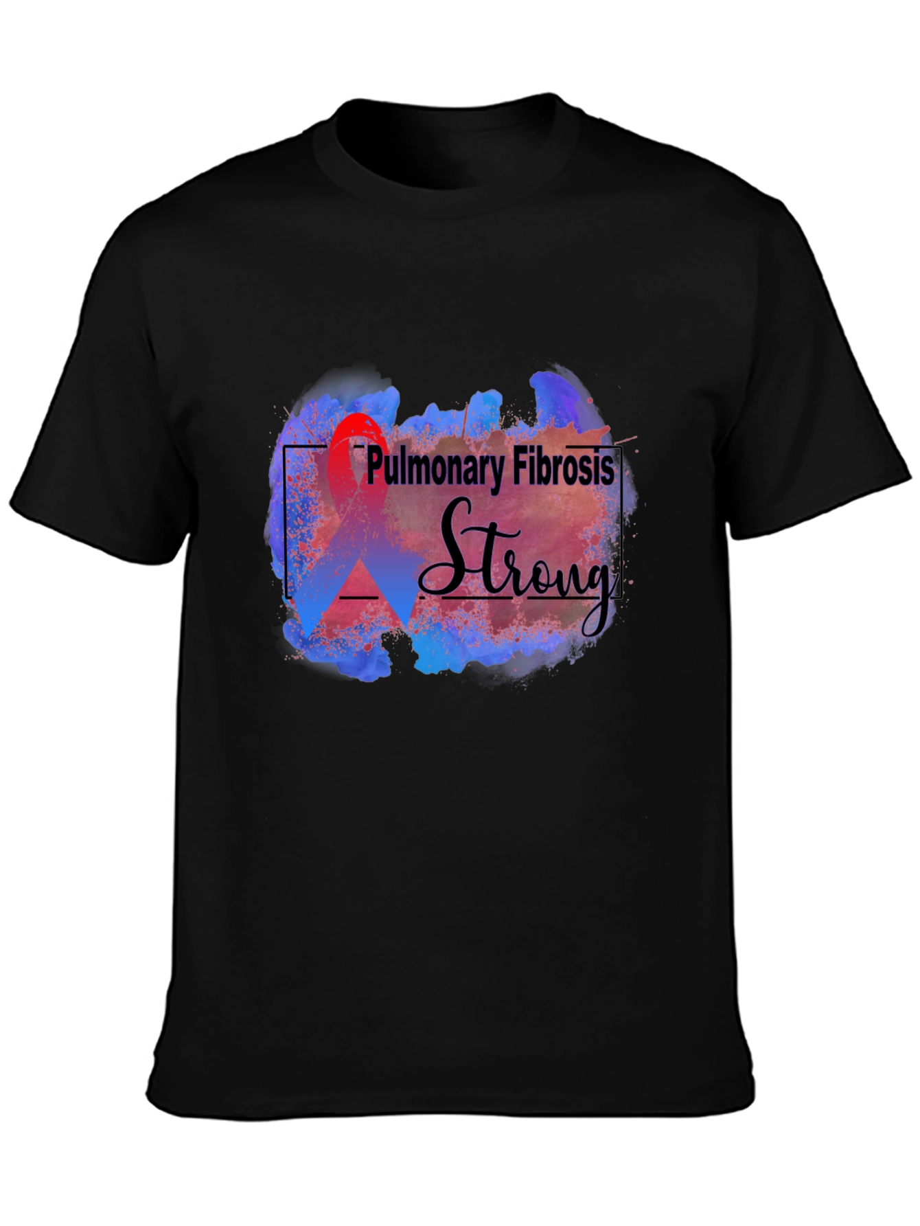 Pulmonary Fibrosis Strong Supporter T-Shirt