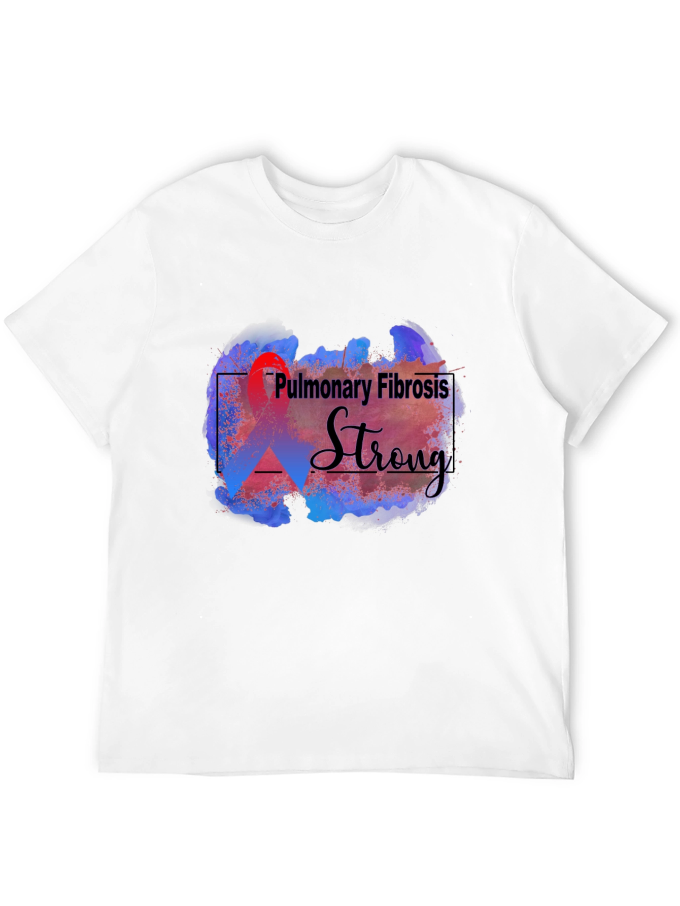Pulmonary Fibrosis Strong Supporter T-Shirt