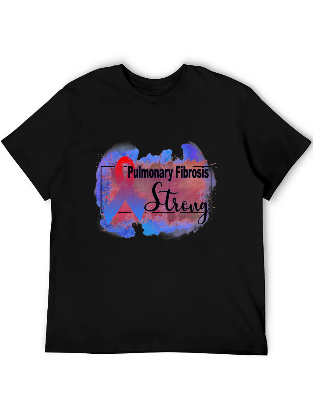 Pulmonary Fibrosis Strong Supporter T-Shirt