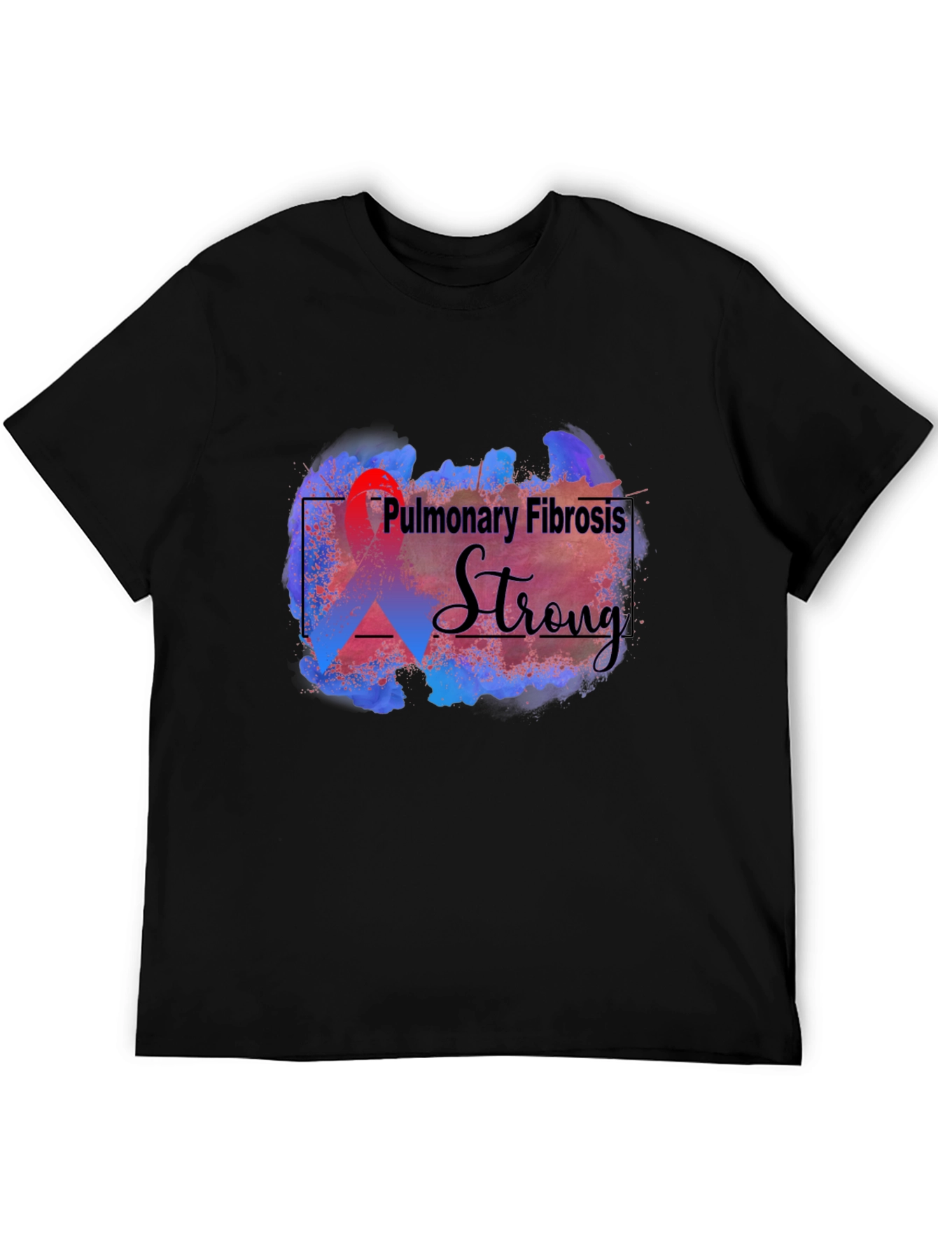 Pulmonary Fibrosis Strong Supporter T-Shirt