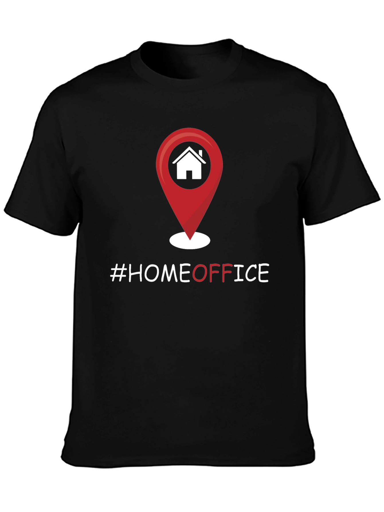 Home Office Graphic Tee - Work From Home Shirt