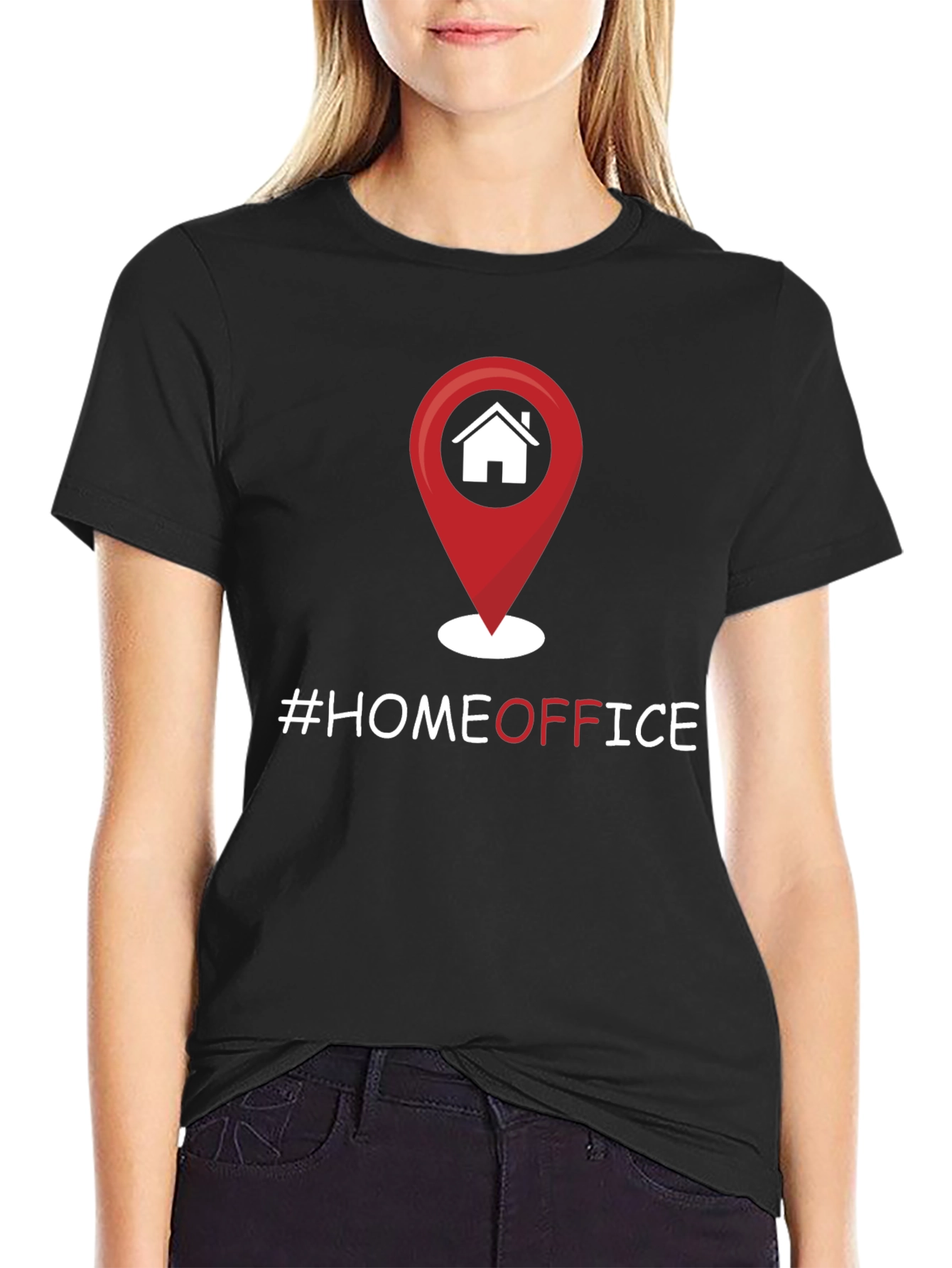 Home Office Graphic Tee - Work From Home Shirt