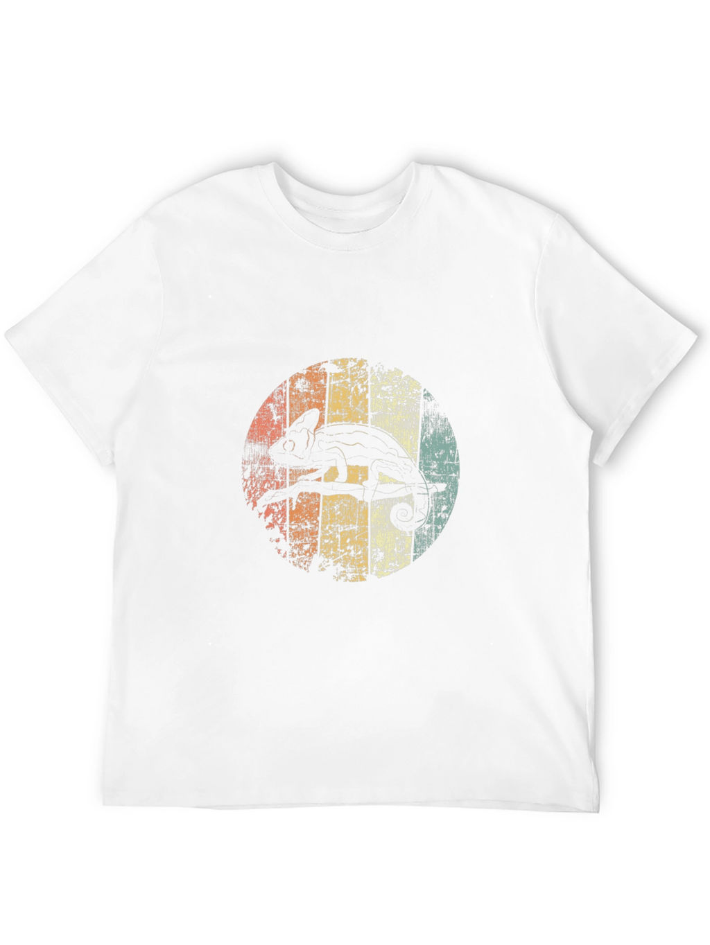 Retro Chameleon Graphic Tee