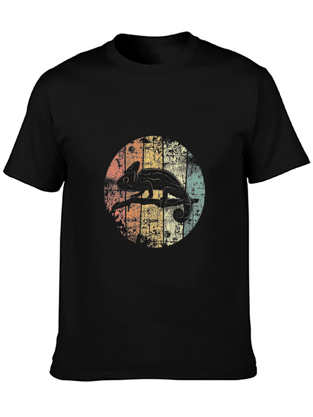 Retro Chameleon Graphic Tee
