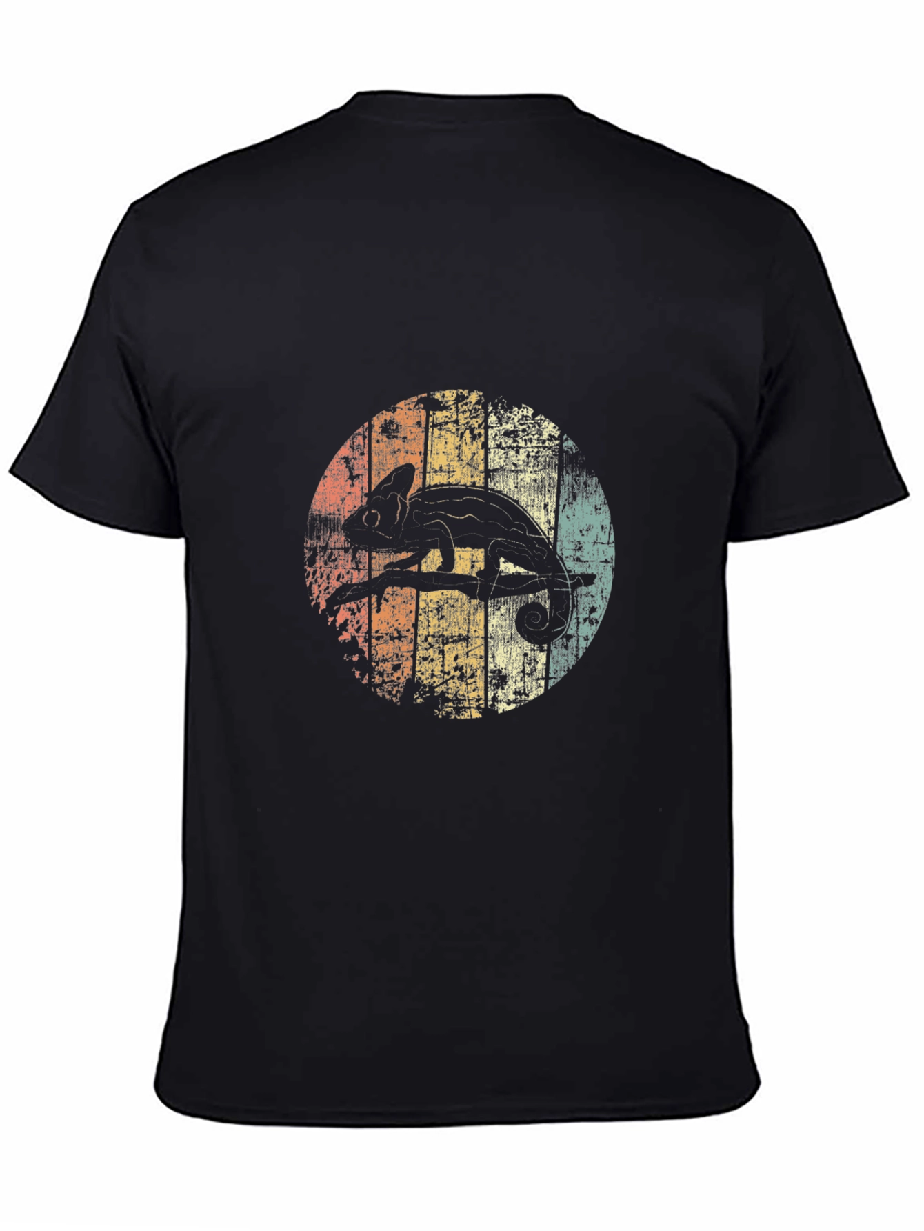 Retro Chameleon Graphic Tee