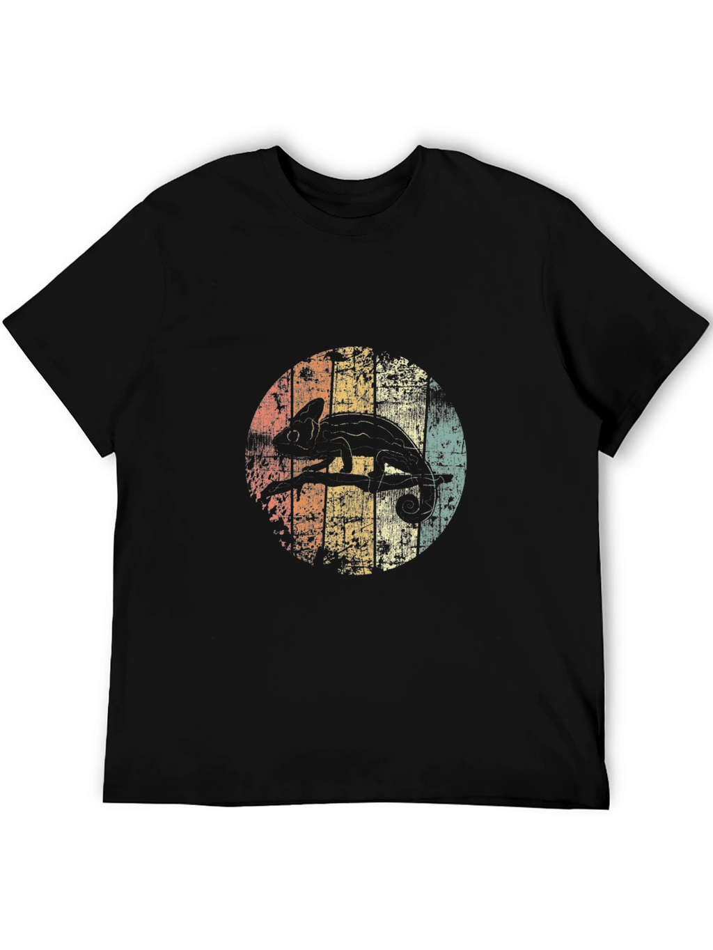 Retro Chameleon Graphic Tee