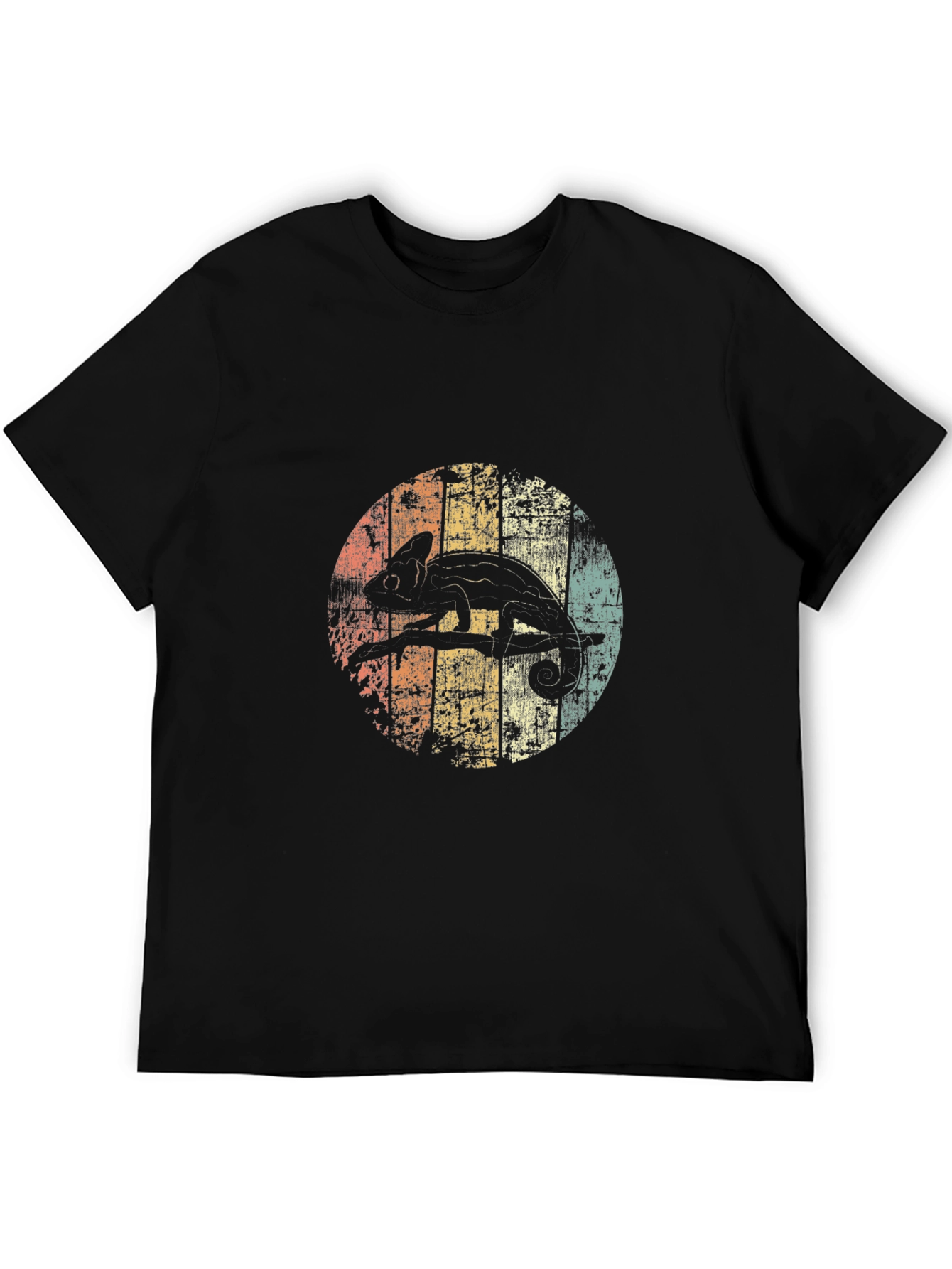 Retro Chameleon Graphic Tee