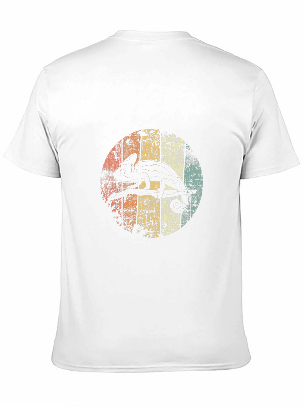 Retro Chameleon Graphic Tee