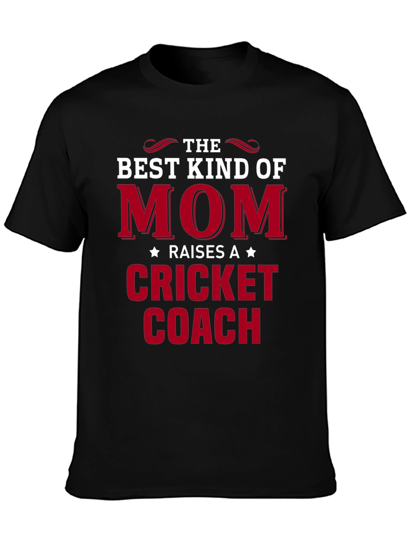 Best Kind of Mom Cricket Coach T-Shirt