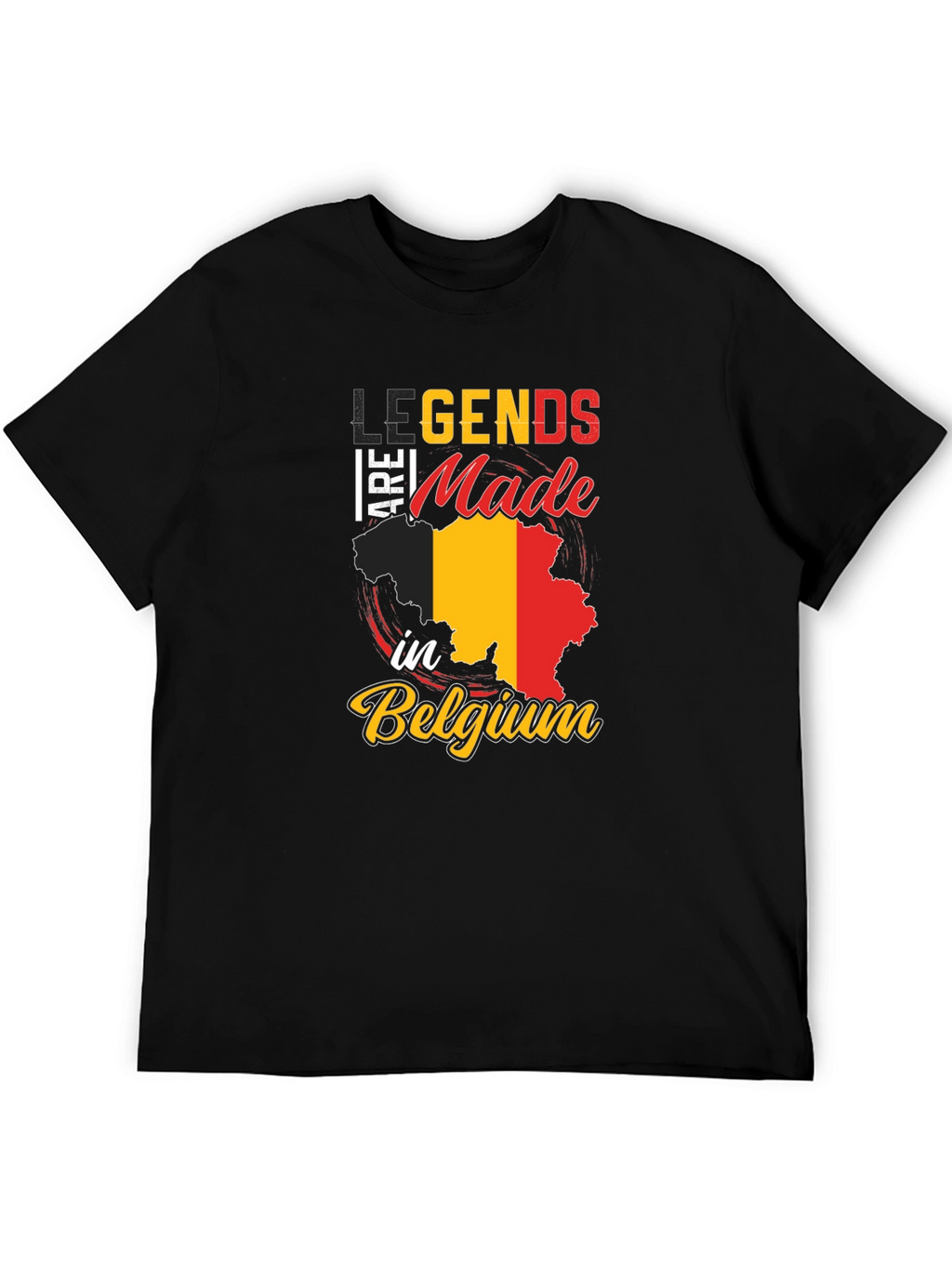 Legends Are Made In Belgium Graphic Tee