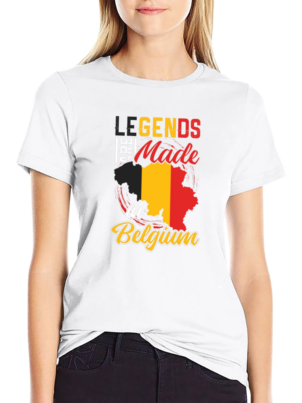 Legends Are Made In Belgium Graphic Tee