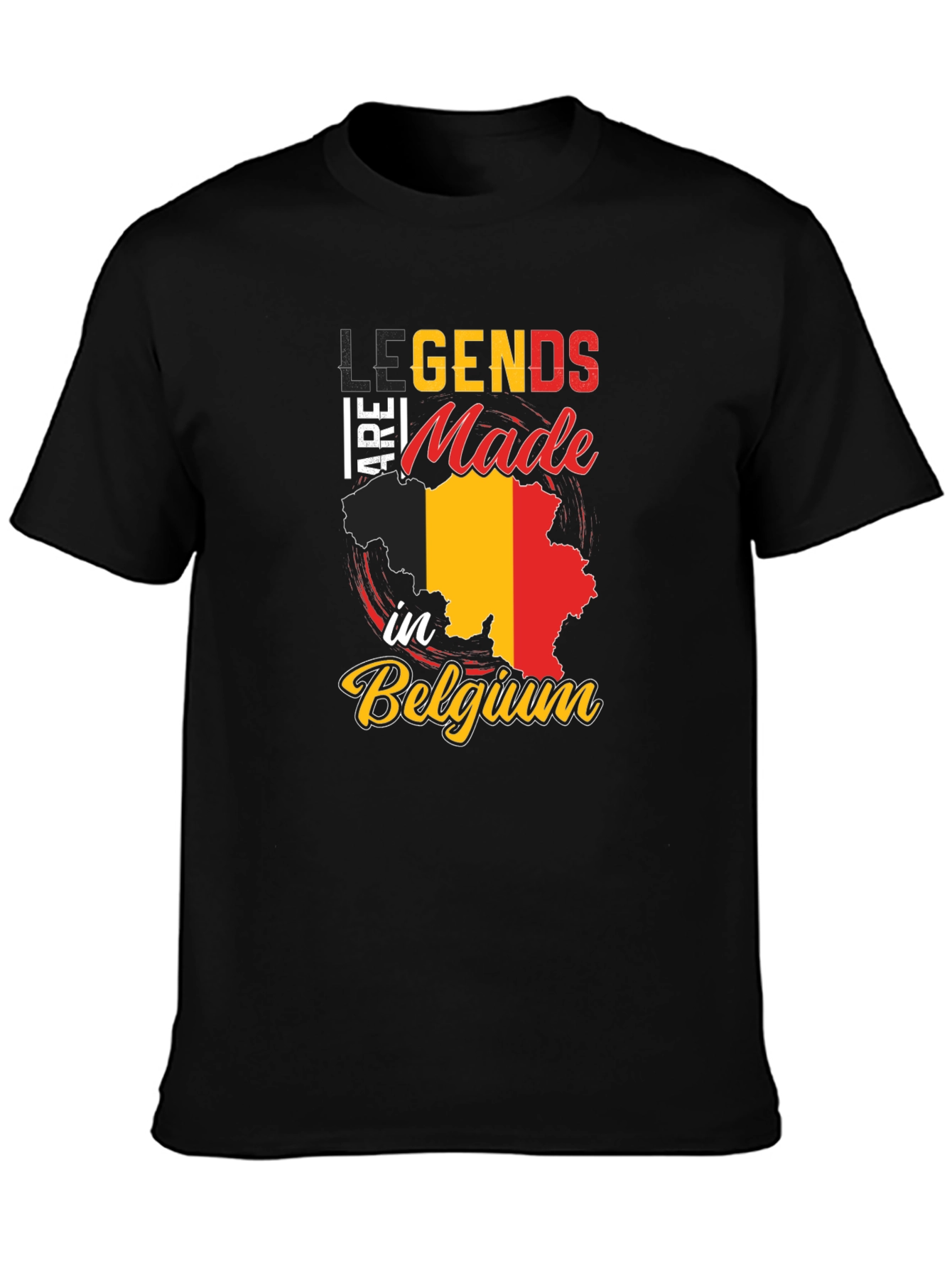 Legends Are Made In Belgium Graphic Tee