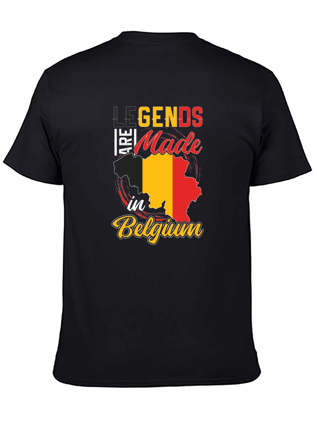 Legends Are Made In Belgium Graphic Tee