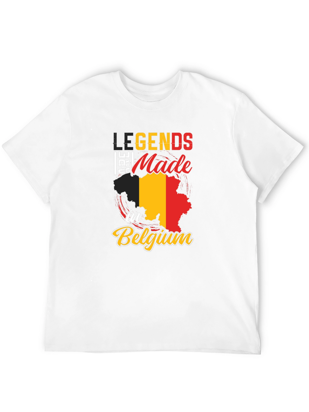 Legends Are Made In Belgium Graphic Tee