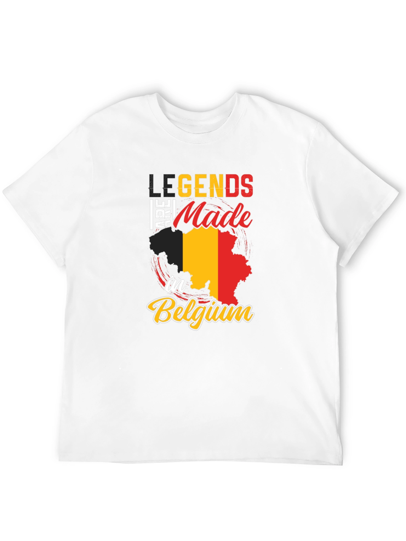 Legends Are Made In Belgium Graphic Tee