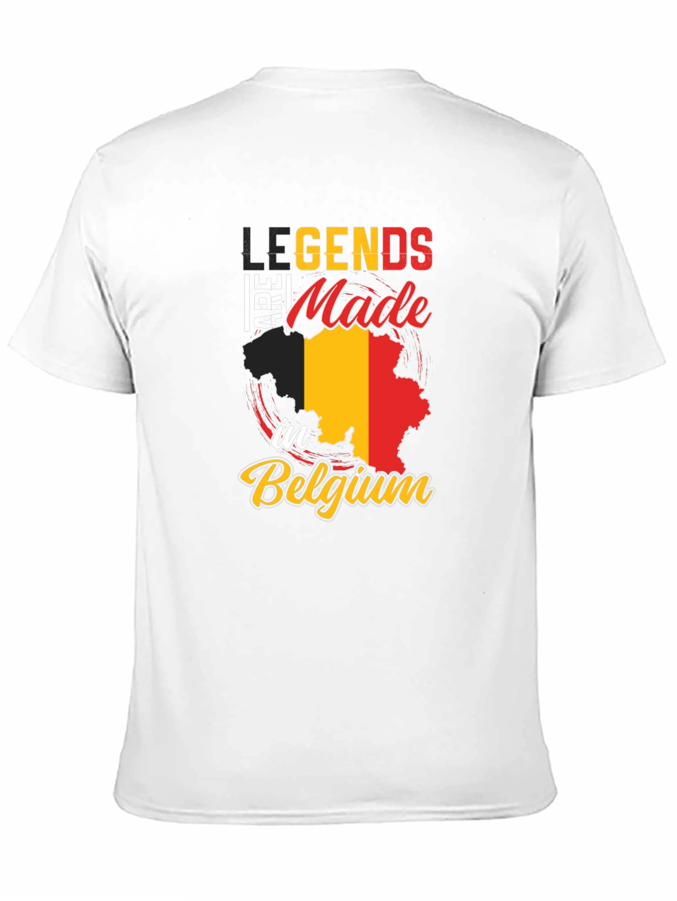 Legends Are Made In Belgium Graphic Tee