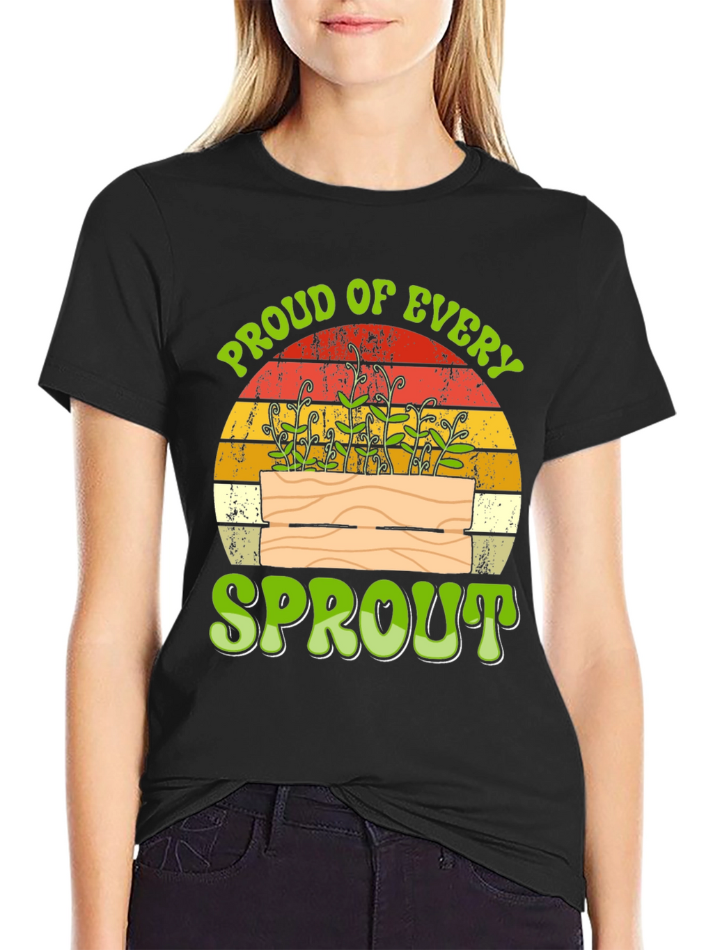 Proud of Every Sprout T-Shirt - Gardening Tee