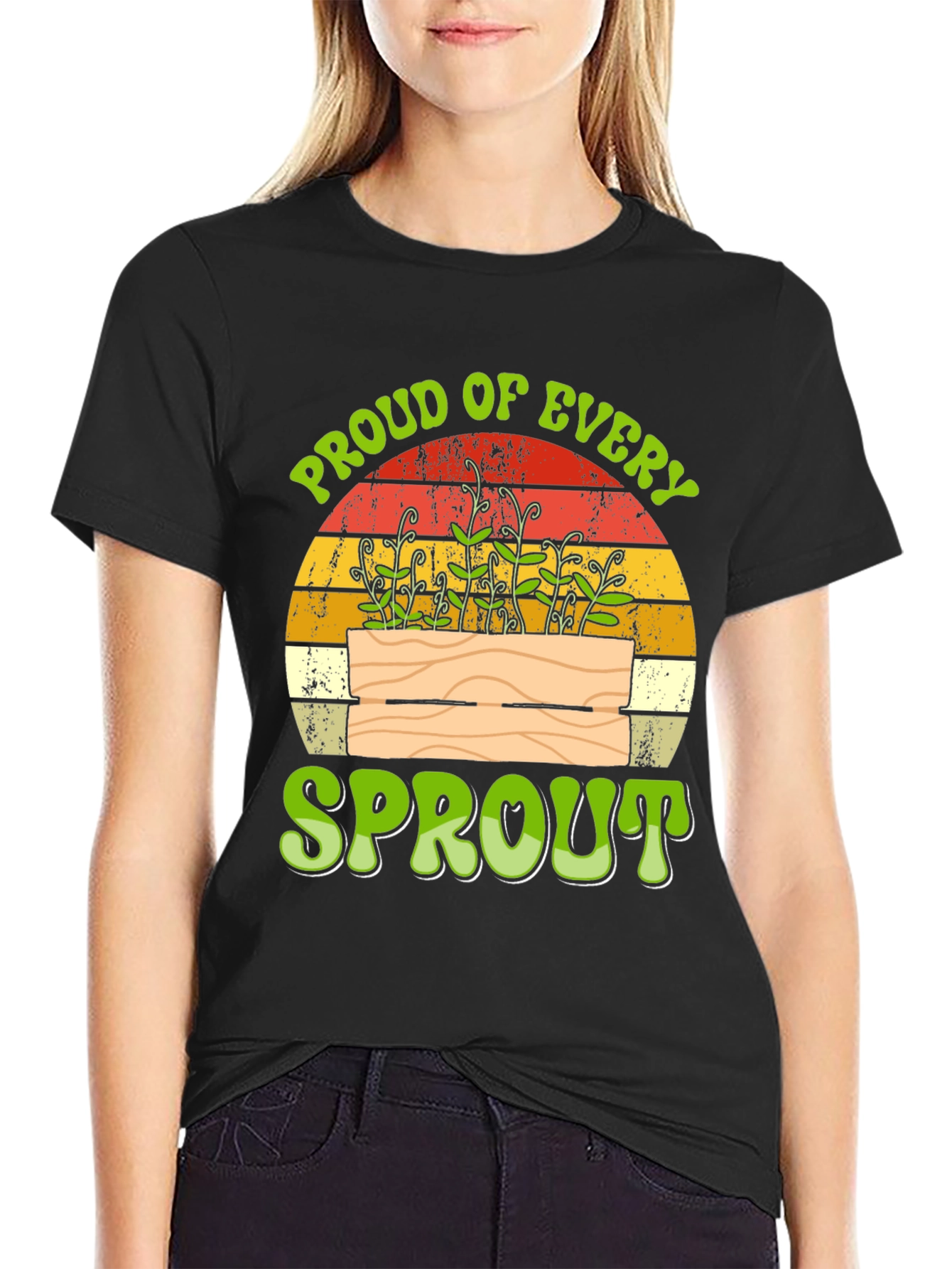 Proud of Every Sprout T-Shirt - Gardening Tee