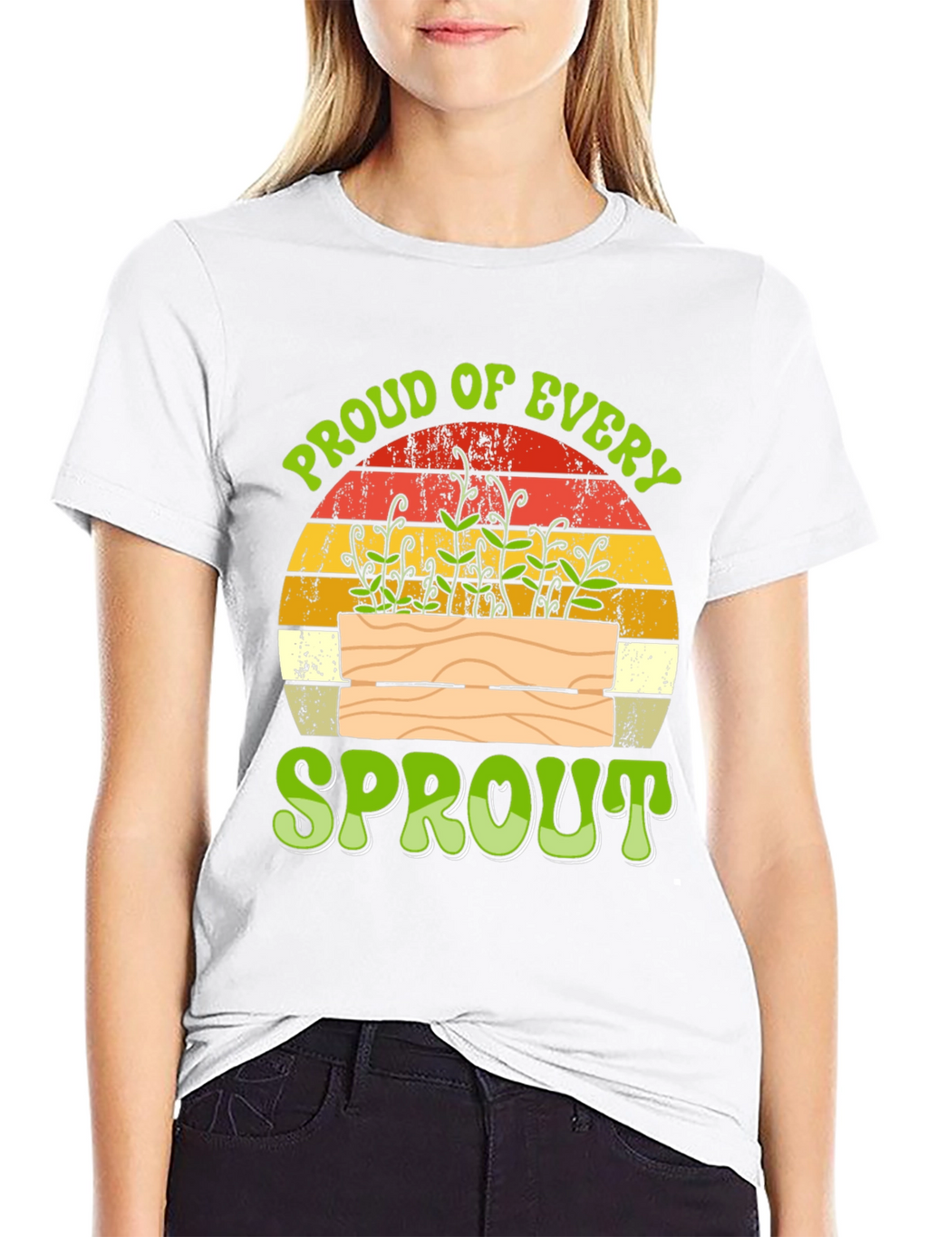 Proud of Every Sprout T-Shirt - Gardening Tee