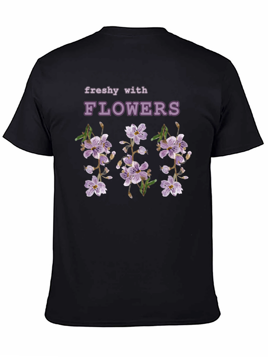 Freshy with Flowers Graphic T-Shirt