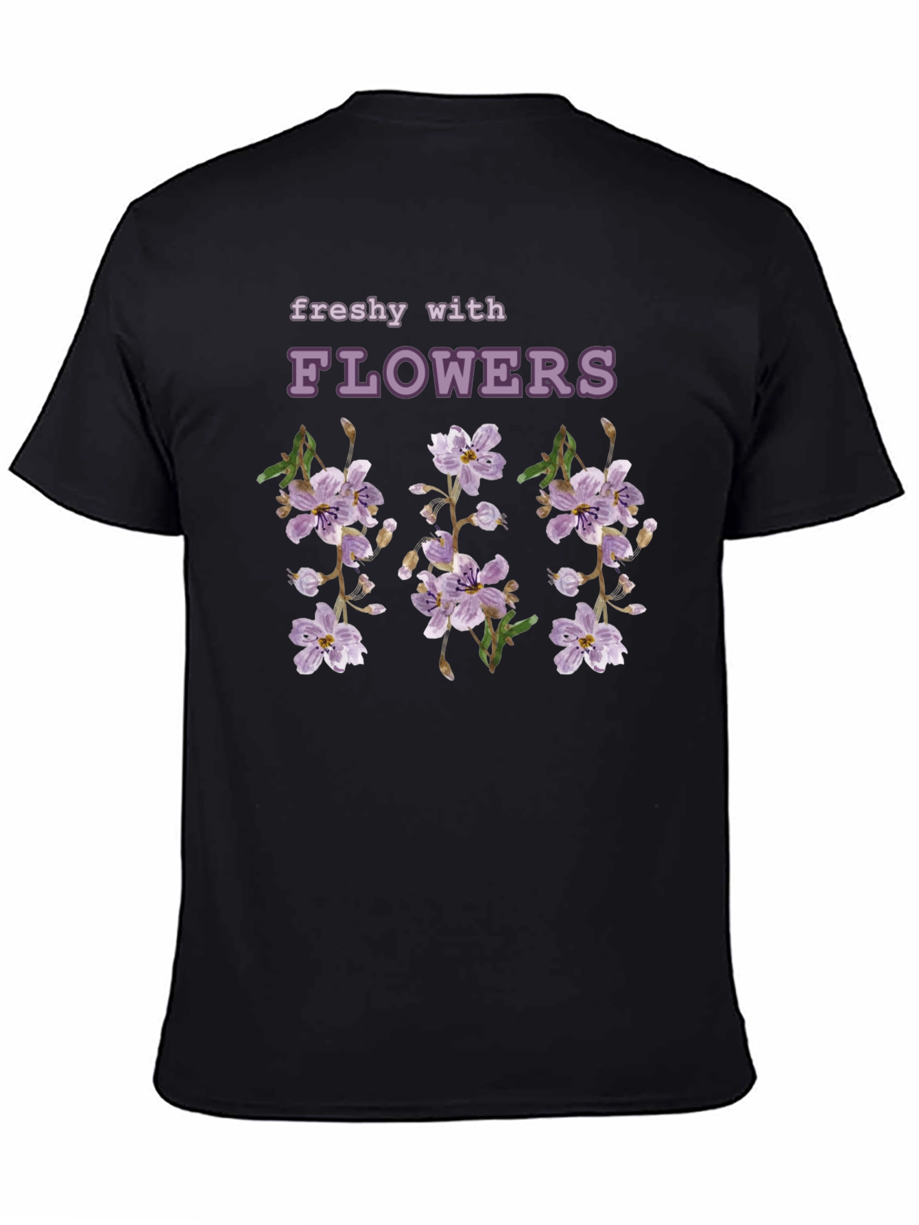 Freshy with Flowers Graphic T-Shirt
