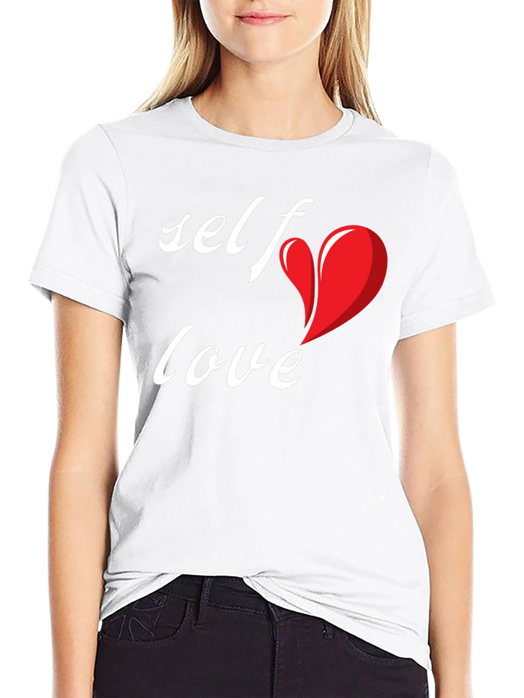 Self Love Black Graphic Tee - Express Yourself