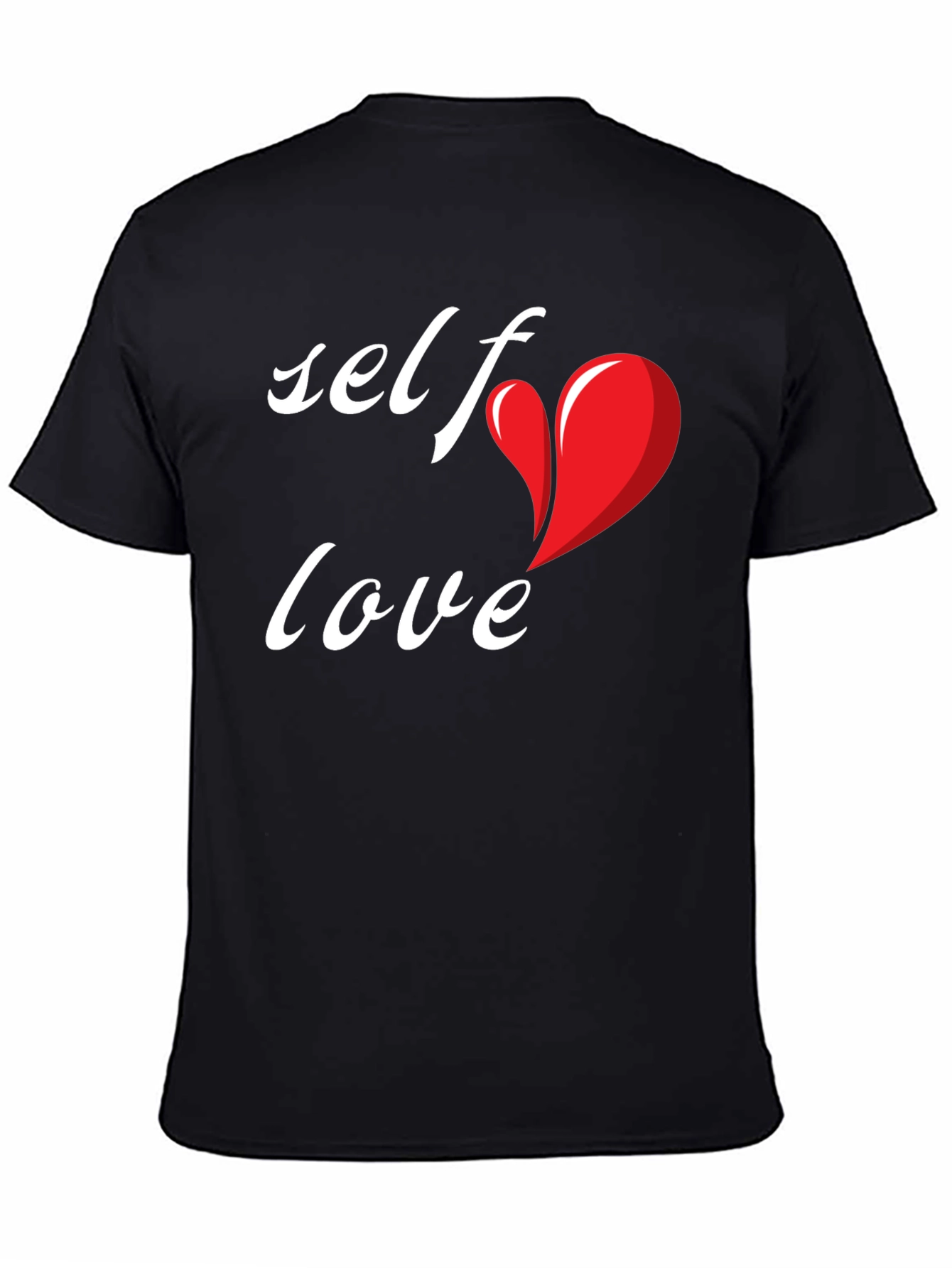 Self Love Black Graphic Tee - Express Yourself