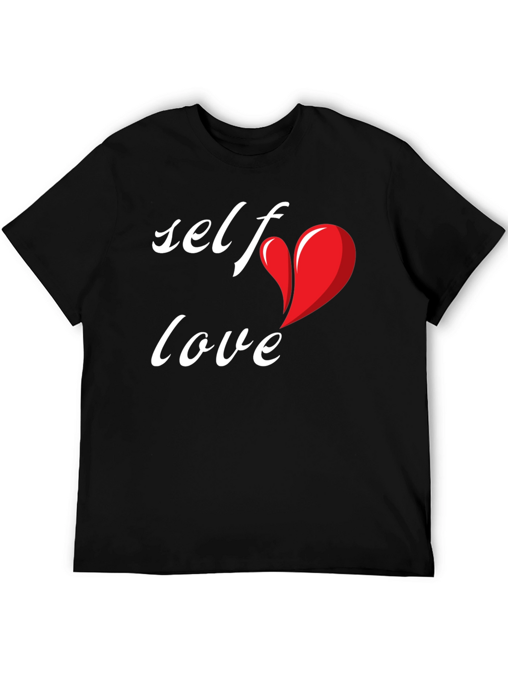 Self Love Black Graphic Tee - Express Yourself