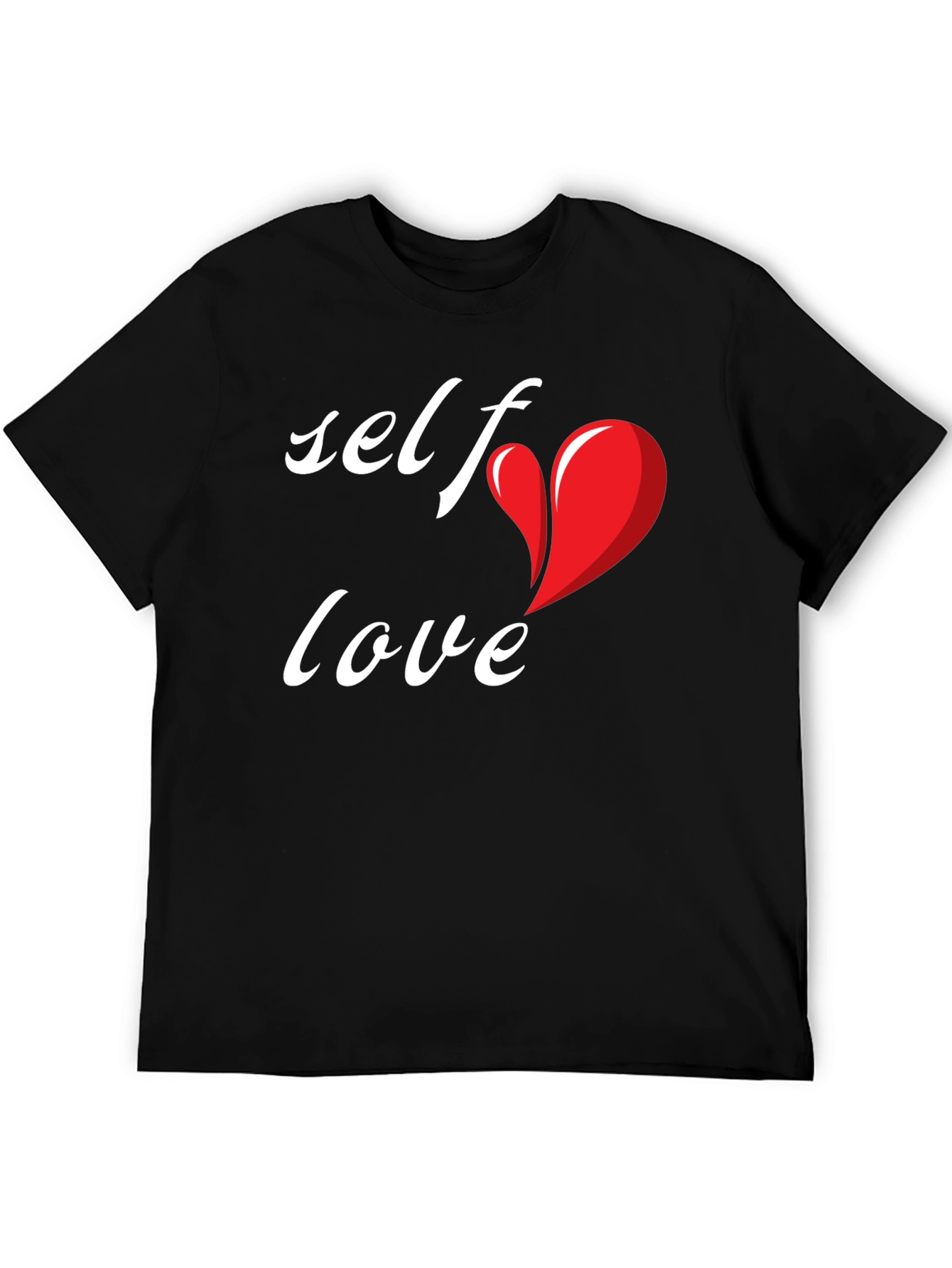 Self Love Black Graphic Tee - Express Yourself