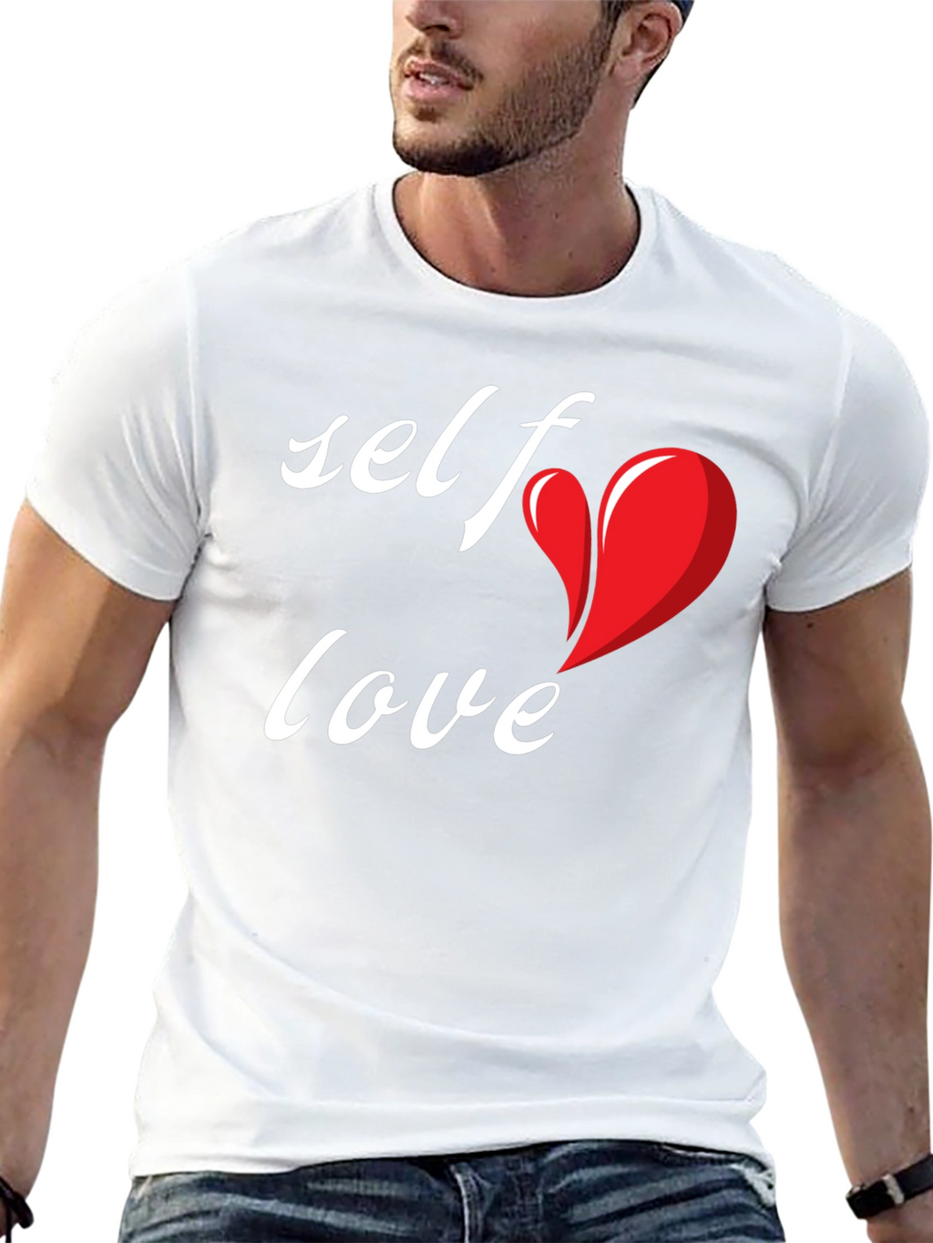 Self Love Black Graphic Tee - Express Yourself