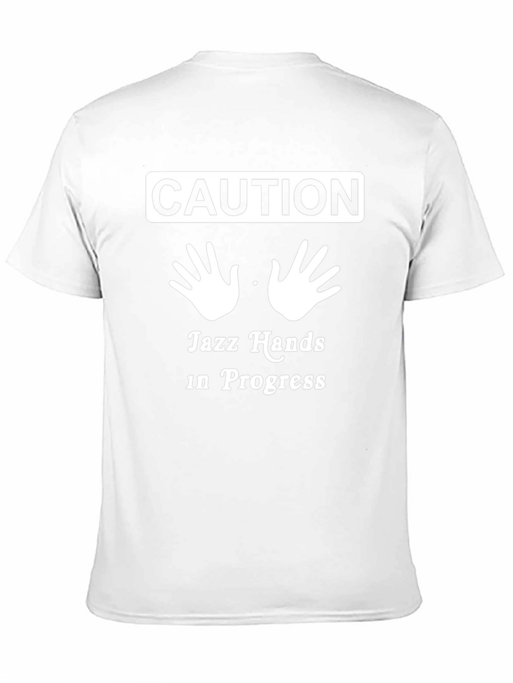 Caution Jazz Hands T-Shirt - Novelty Dance Tee