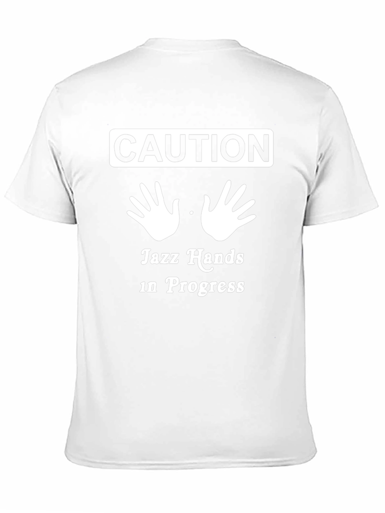 Caution Jazz Hands T-Shirt - Novelty Dance Tee