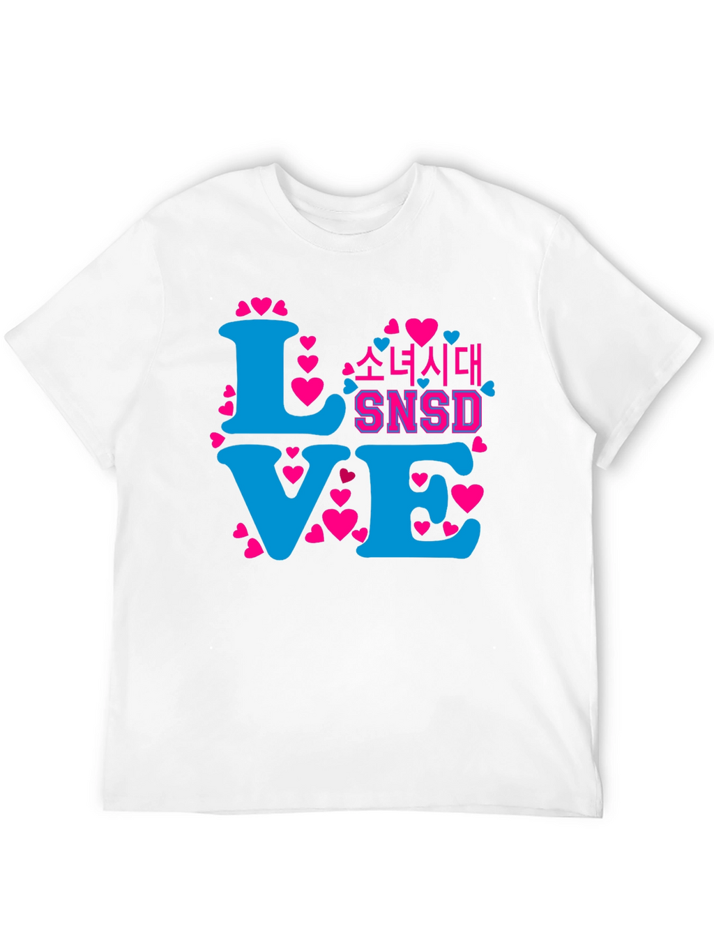 SNSD Love T-Shirt - K-Pop Inspired Design